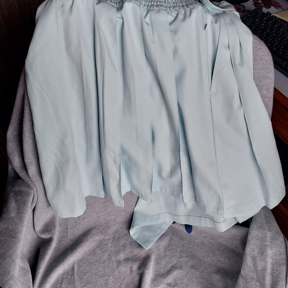 Adidas Light Teal Gender Neutral Active Skirt XL